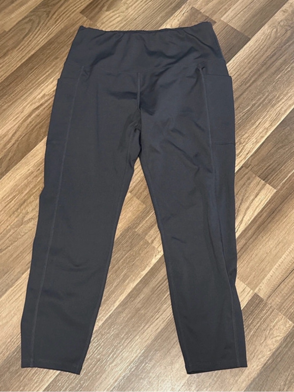 N.Y.L women’s blue athletic leggings size large